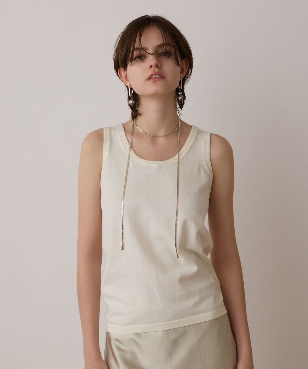 GRACE CONTINENTAL クルーニットトップ 