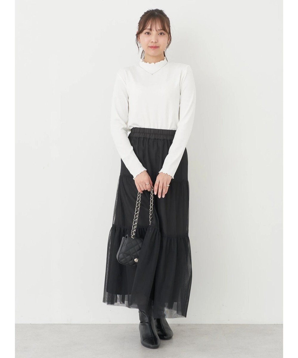 earth music&ecology テレコリブメローハイネックインナー 