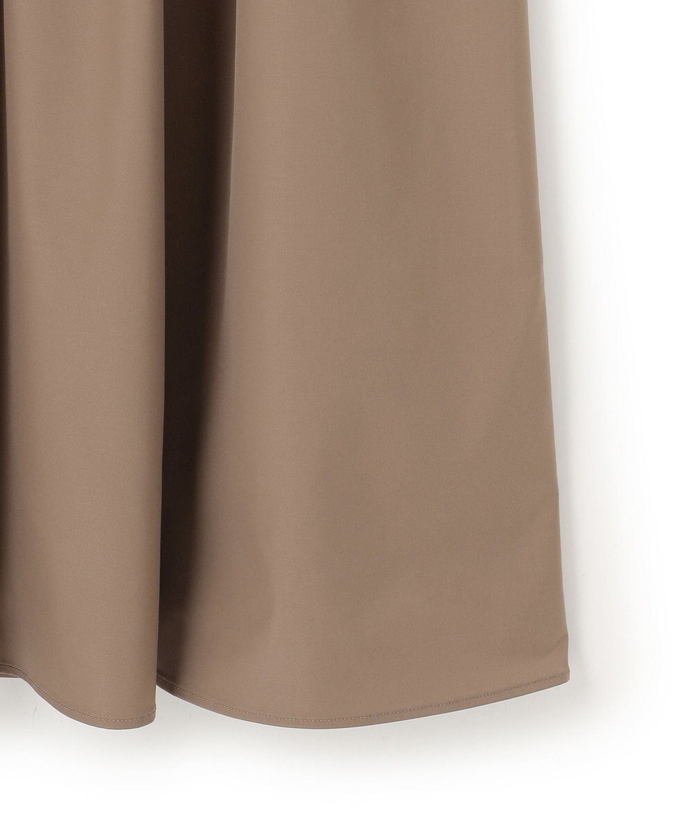 23区 【撥水加工/洗える】ブライトタフタ タック スカート 