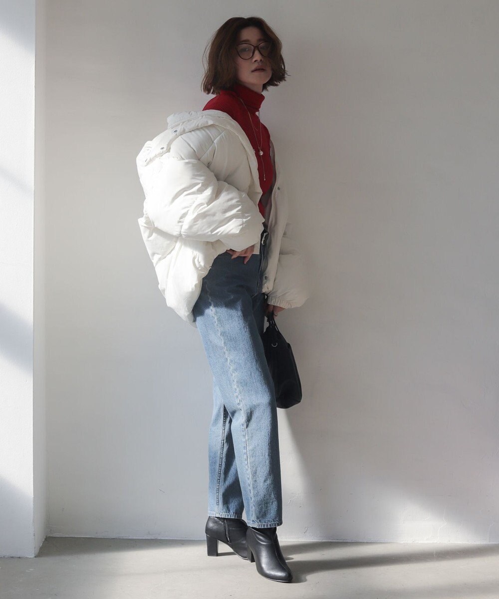 WEGO 【25年秋冬新作/SMサイズ展開】2WAYフードパファーブルゾン 