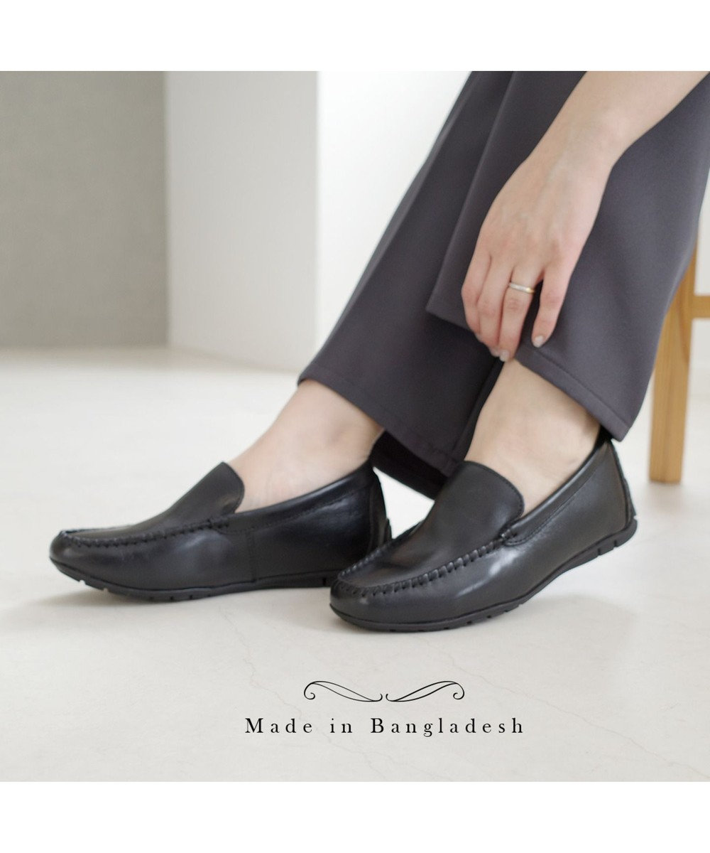 Pointer 本革インヒールローファー 