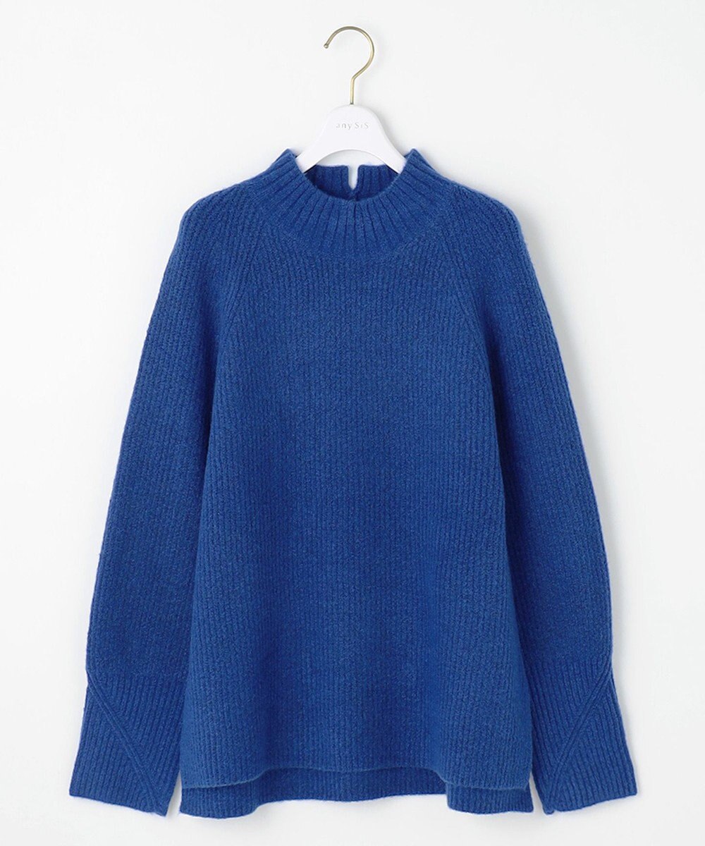ANY SIS L ハイネックAir ニット 