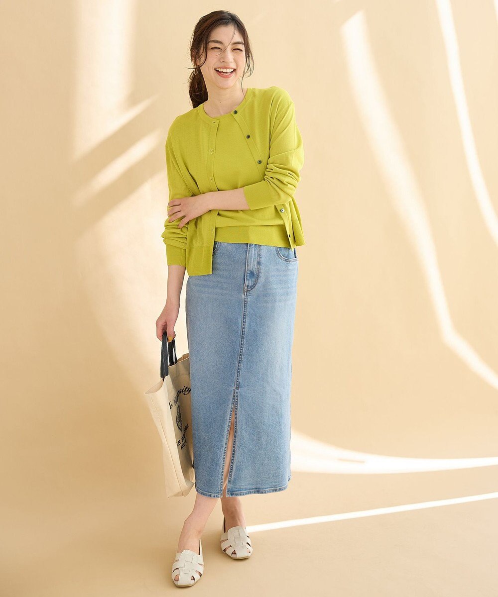 ANY 【2SET】ニットツインセット（ノースリーブニット＋カーディガン） 