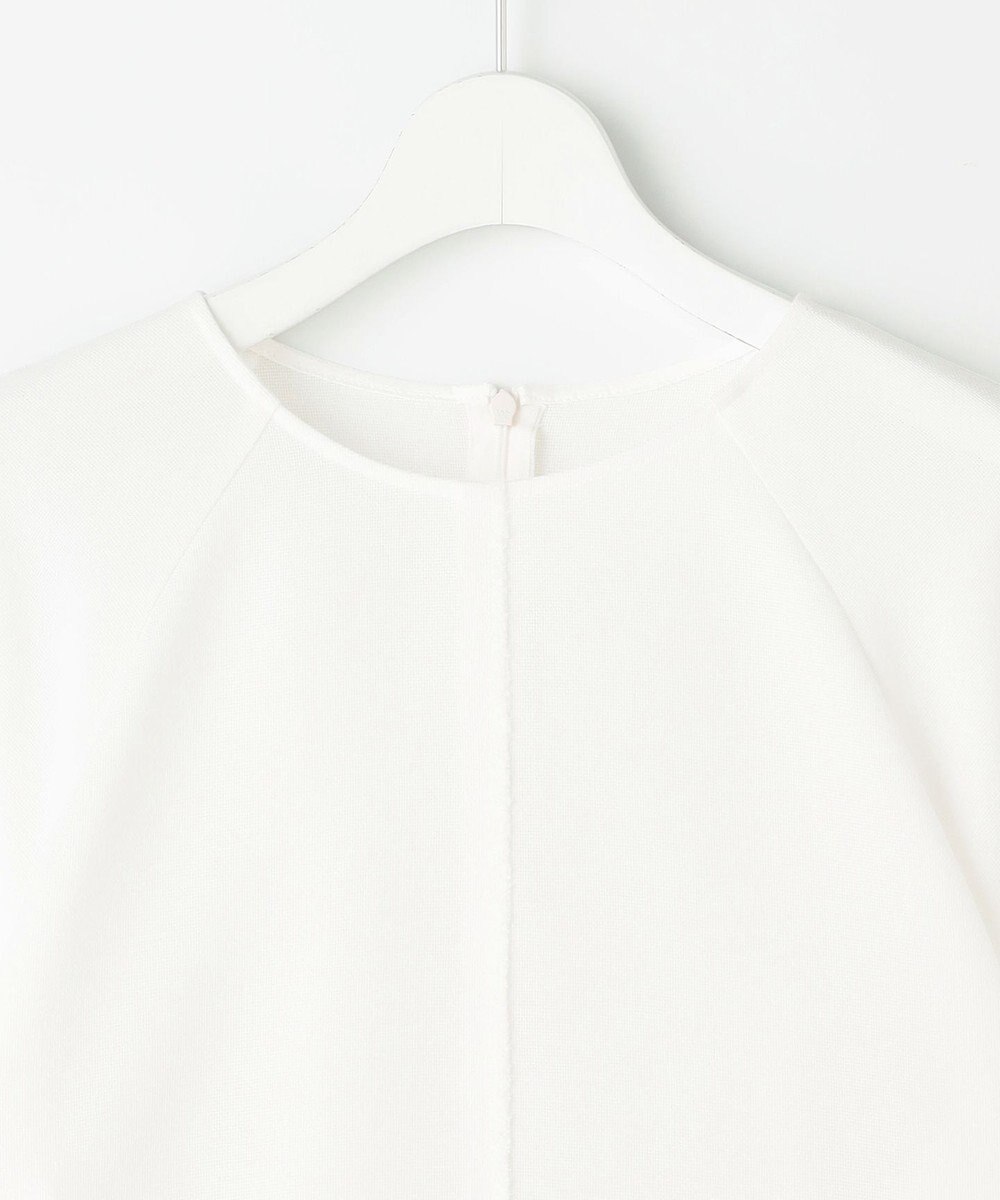 自由区 L 【人気素材・NEWデザイン】ラスティックメッシュラグランスリーブ ブラウス 