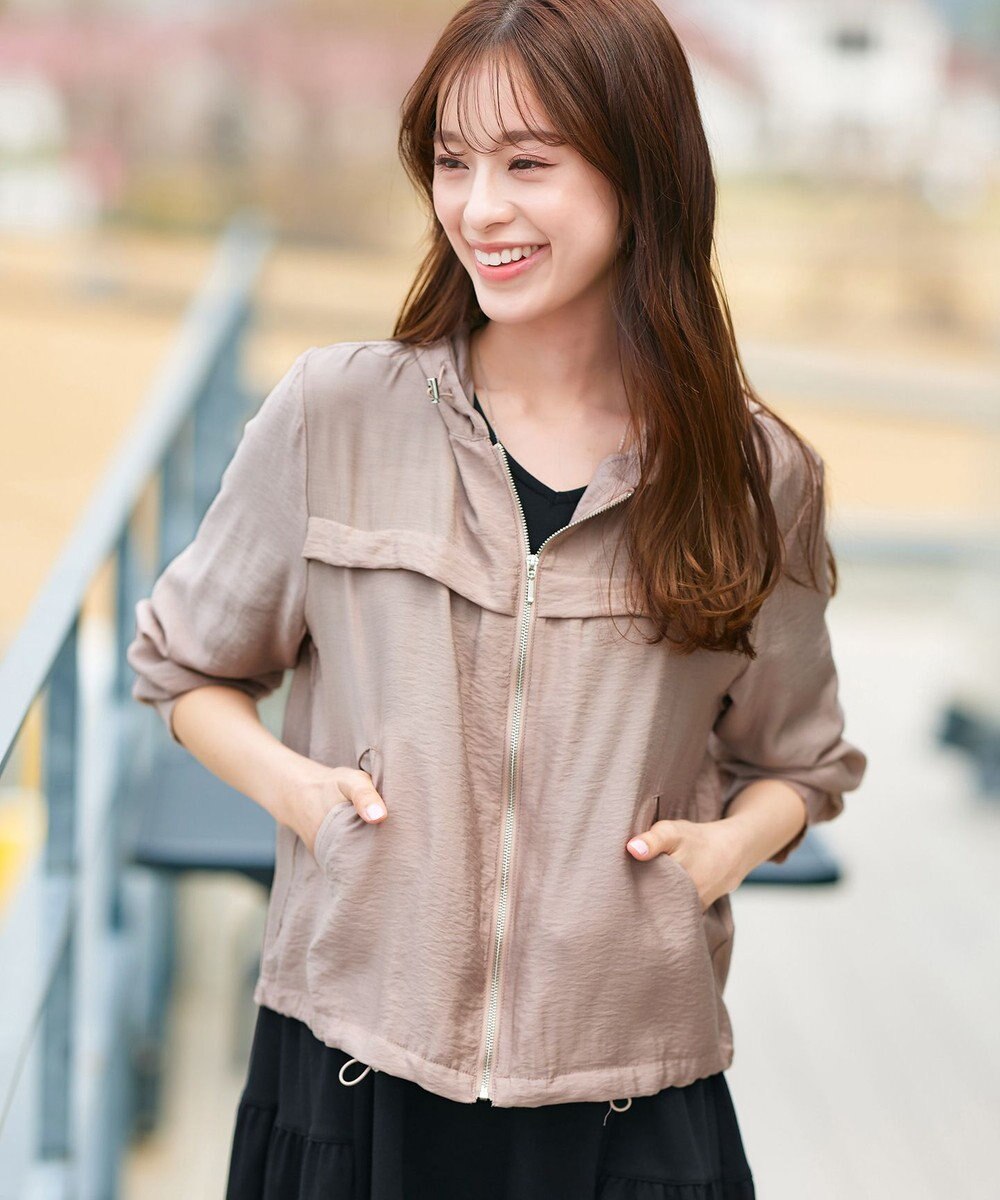 Tiaclasse シアーフードパーカー 