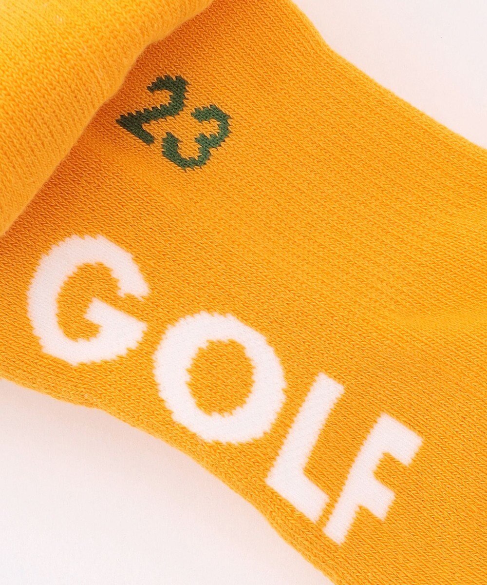 23区GOLF 【MEN】ロゴショートソックス 
