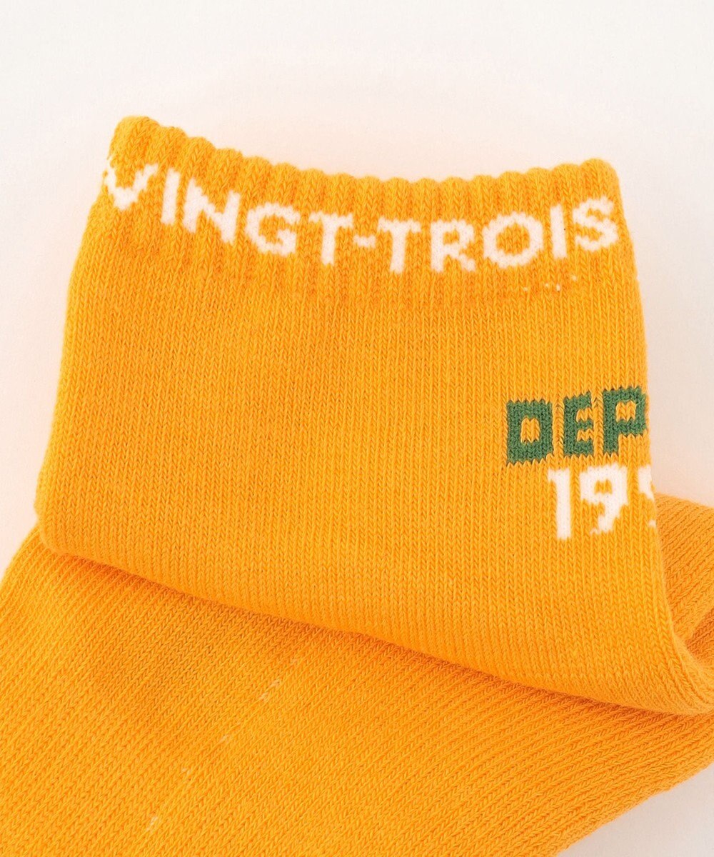 23区GOLF 【MEN】ロゴショートソックス 