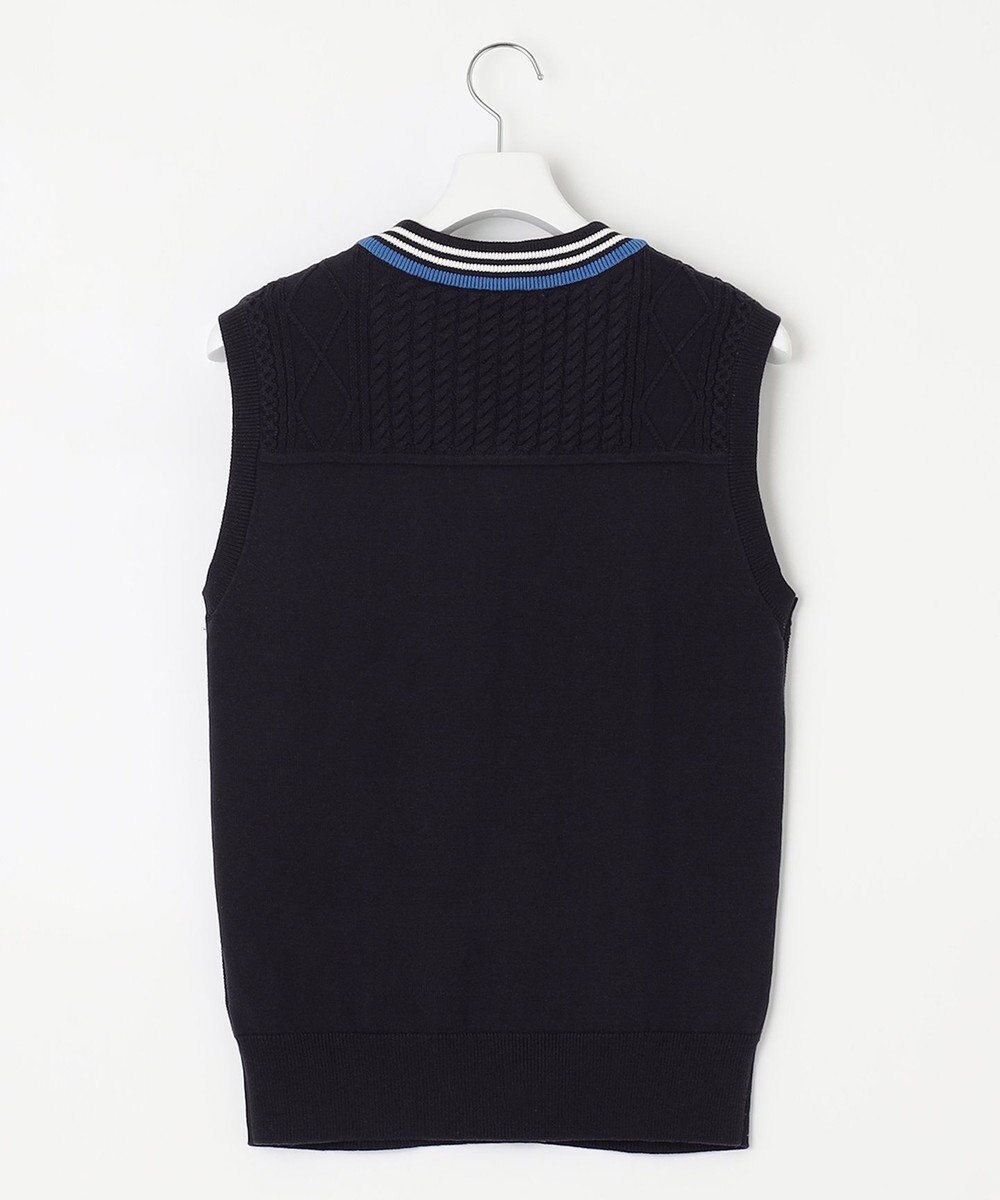 23区GOLF 【MEN】【キングサイズ】コットンブレンド ニットベスト 