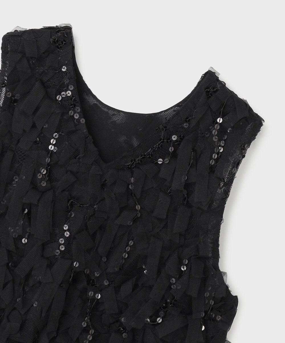 GRACE CONTINENTAL フリンジベスト 