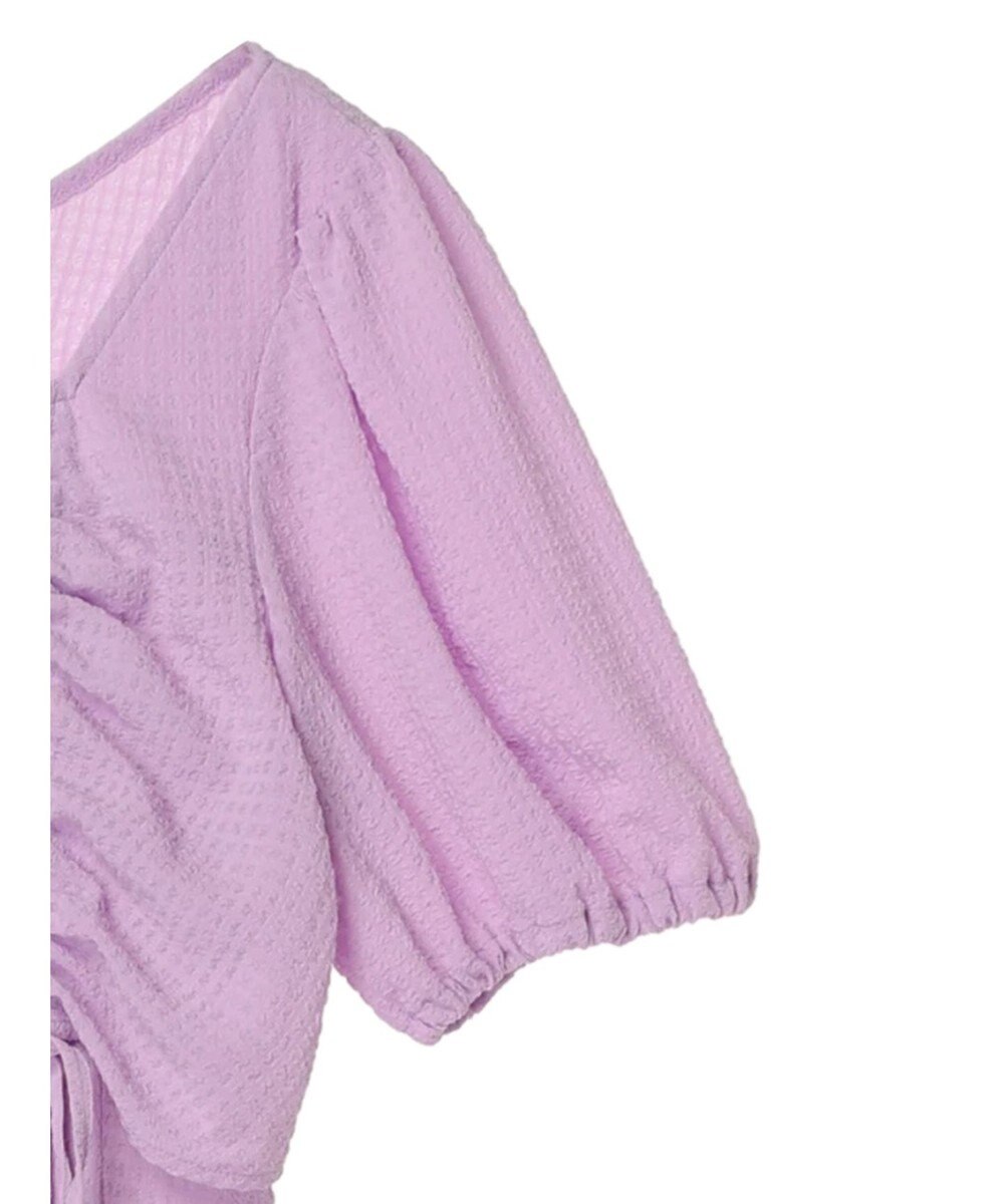 earth music&ecology ＳＥＴ２点パフスリーブブラウス＋キャミワンピース 