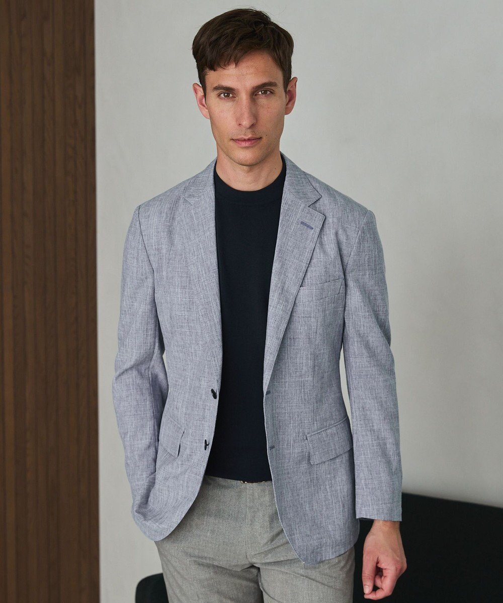 GOTAIRIKU 新クオリティ/KINGサイズ追加【洗える/シワになりにくい】タイワンタフタ  擬麻ジャケット 