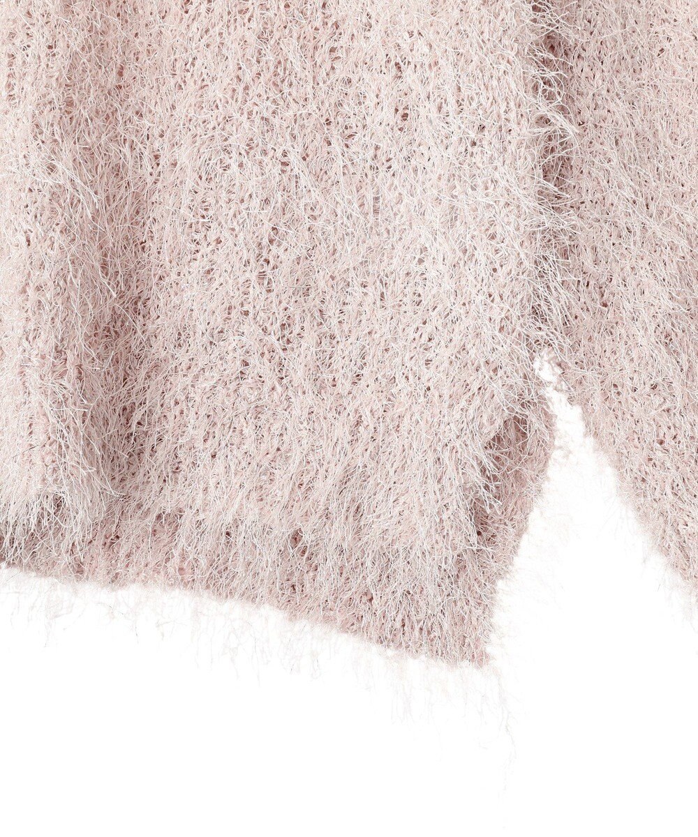 YECCA VECCA ラメ混シャギーニット 