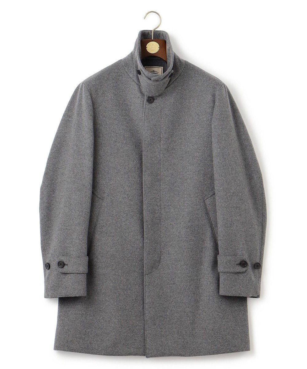J.PRESS MEN 【定番】ウールカシミヤビーバーステンカラーコート 
