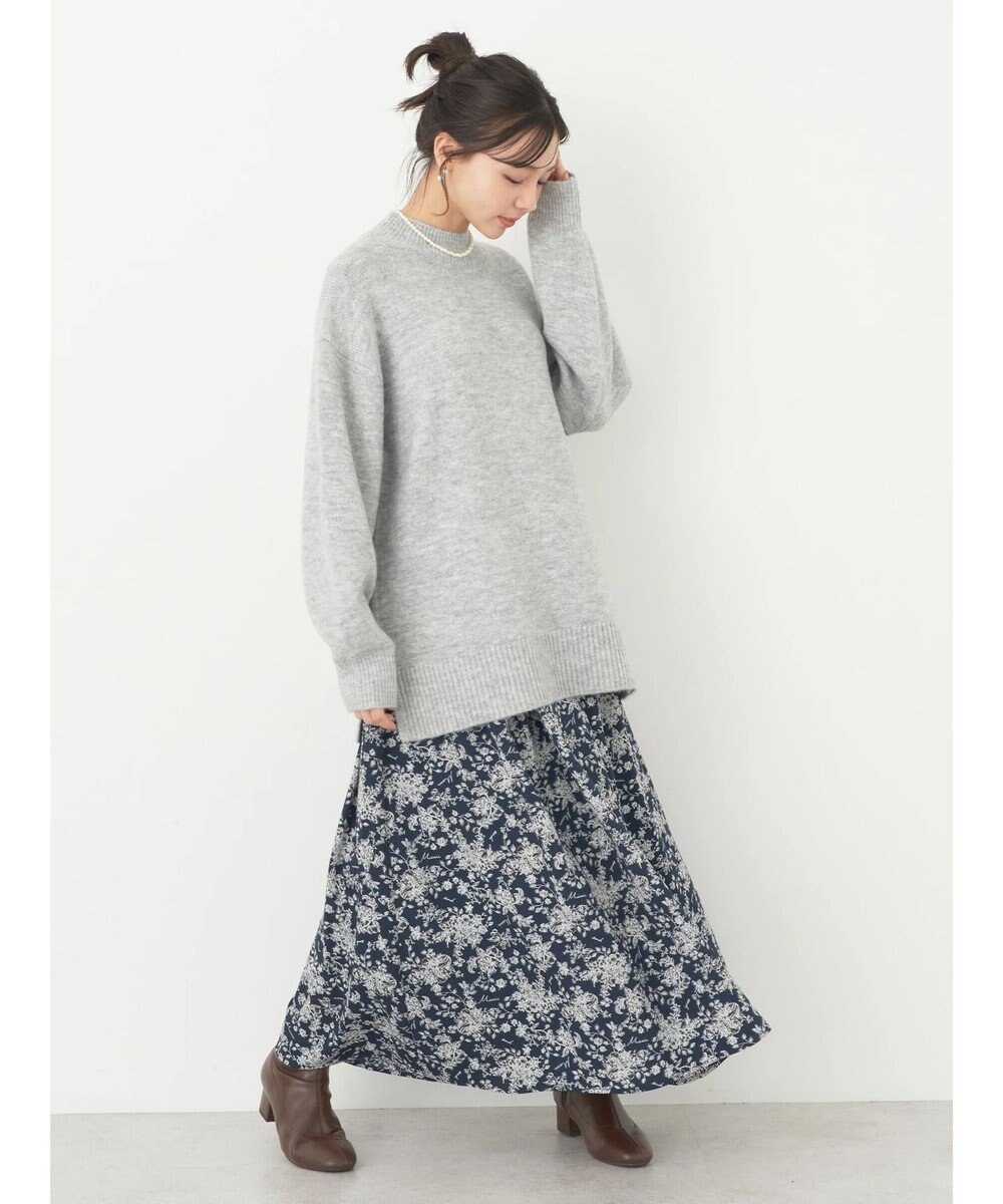 earth music&ecology ＦＬＵＦＦＹハイネックチュニック 