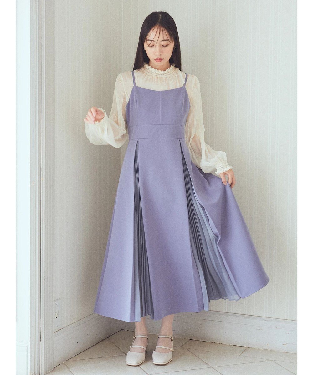 earth music&ecology プリーツジャンドレ 