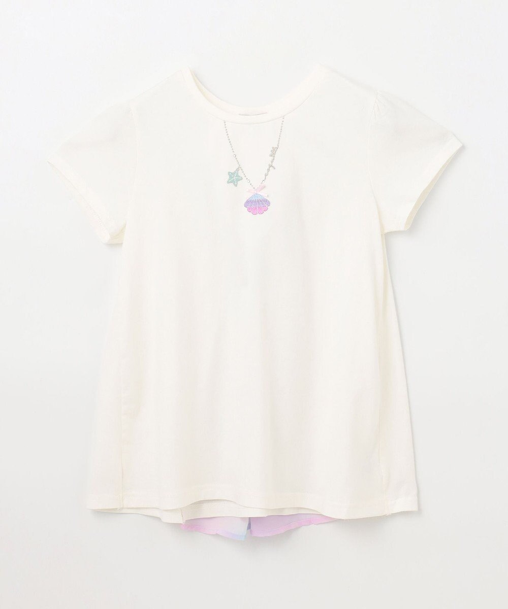 ANY KIDS 接触冷感 しろくま バックシャン Tシャツ 