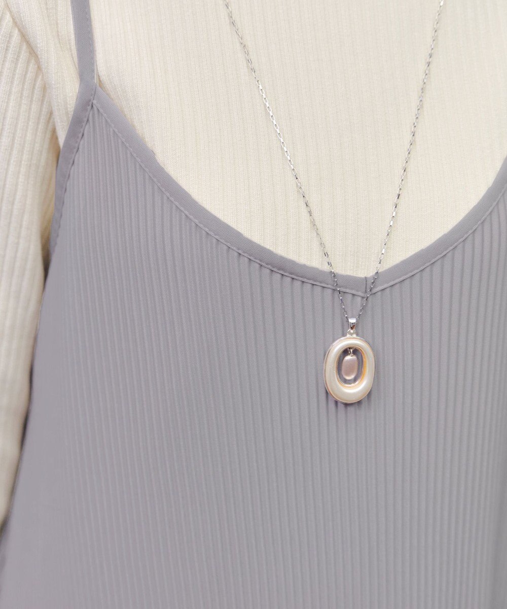 Tiaclasse 【洗える】プリーツキャミワンピース 