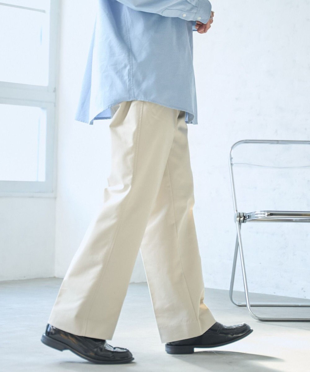 WEGO タックツイルトラウザー 