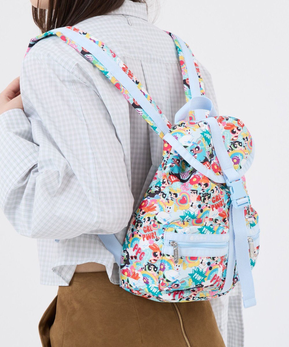 LeSportsac SMALL VOYAGER/パワーパフ ガールズガールパワー 