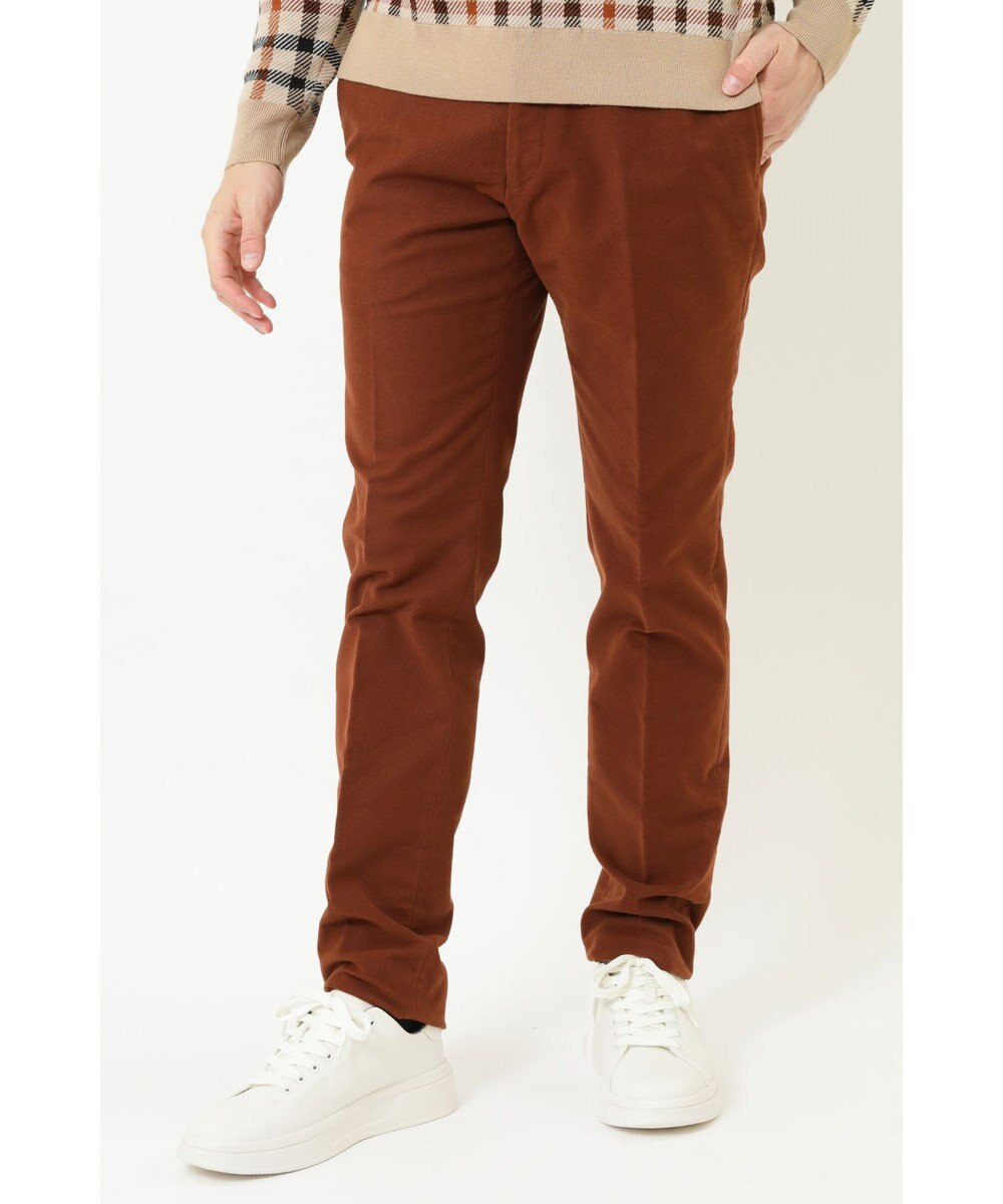 DAKS ストレッチコットンパンツ 