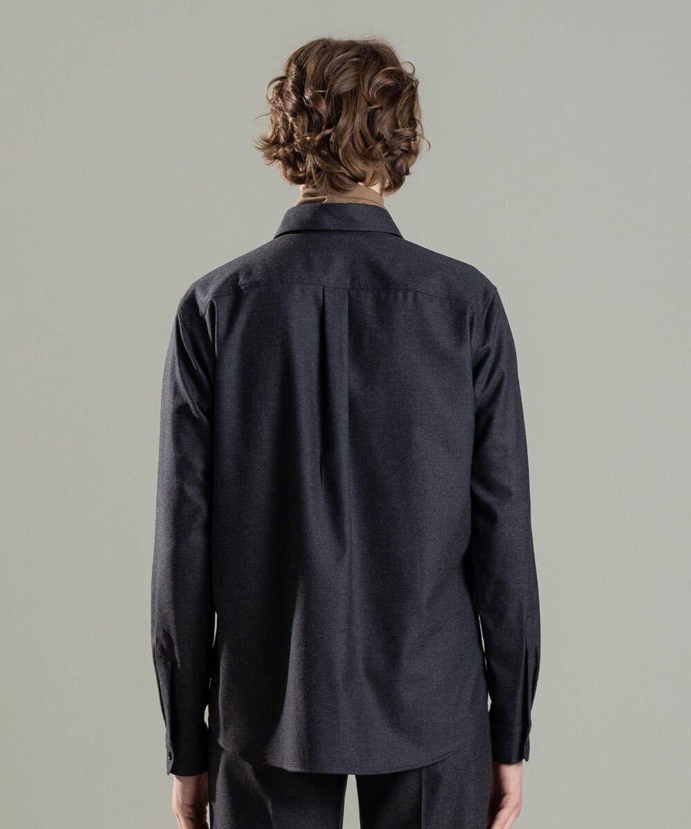 JOSEPH HOMME LIGHT COMFORT WOOL SHIRT 