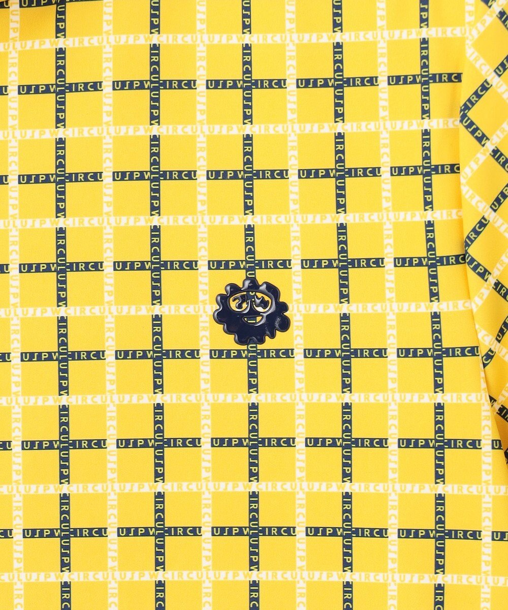 PW CIRCULUS 【UVカット / 吸水速乾 / 伸縮性抜群】【WOMEN】ＰＷロゴ＆チェックモックT ゴルフウェア レディース 