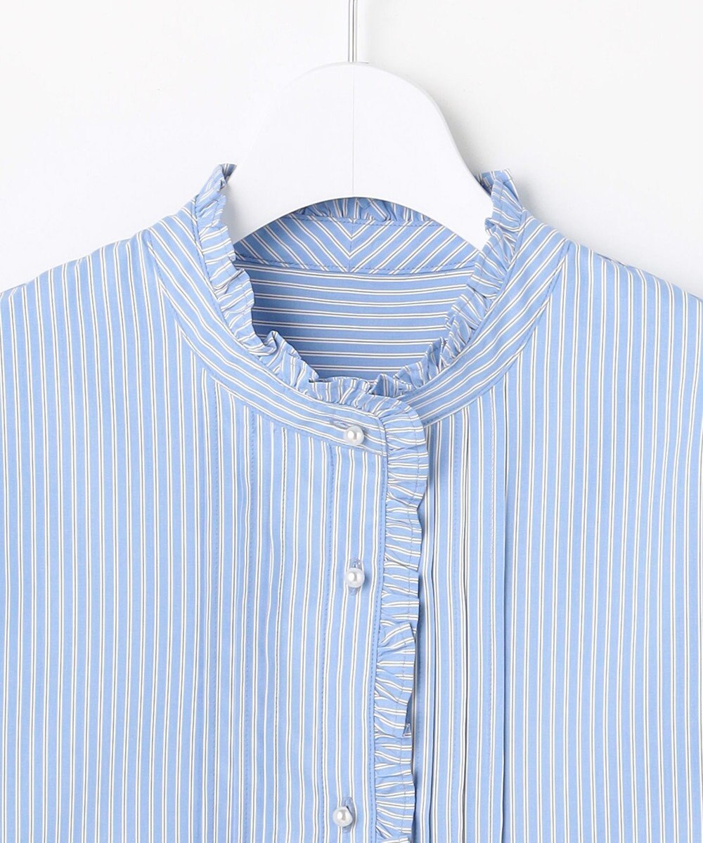 ANY SIS フリルスタンド シャツ 