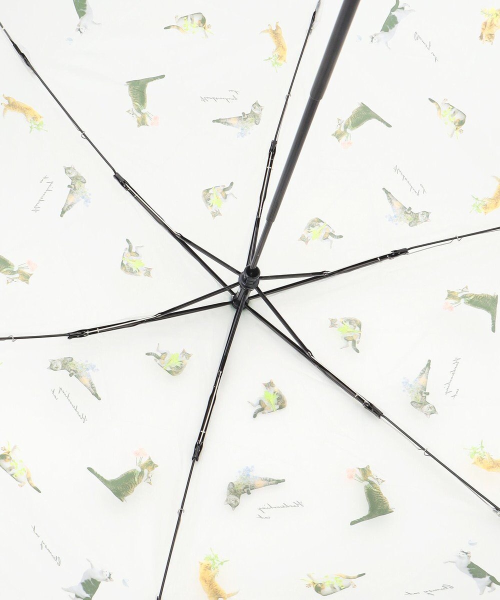 ANY SIS 【猫プリント】沖昌之 折りたたみアンブレニャン 