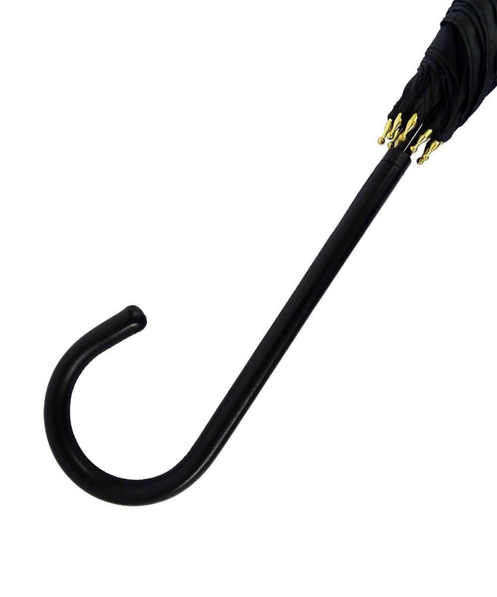 +RING 【プラスリング】【限定/日本製】【細身】レディース向け 長傘55cm BLK T1055 