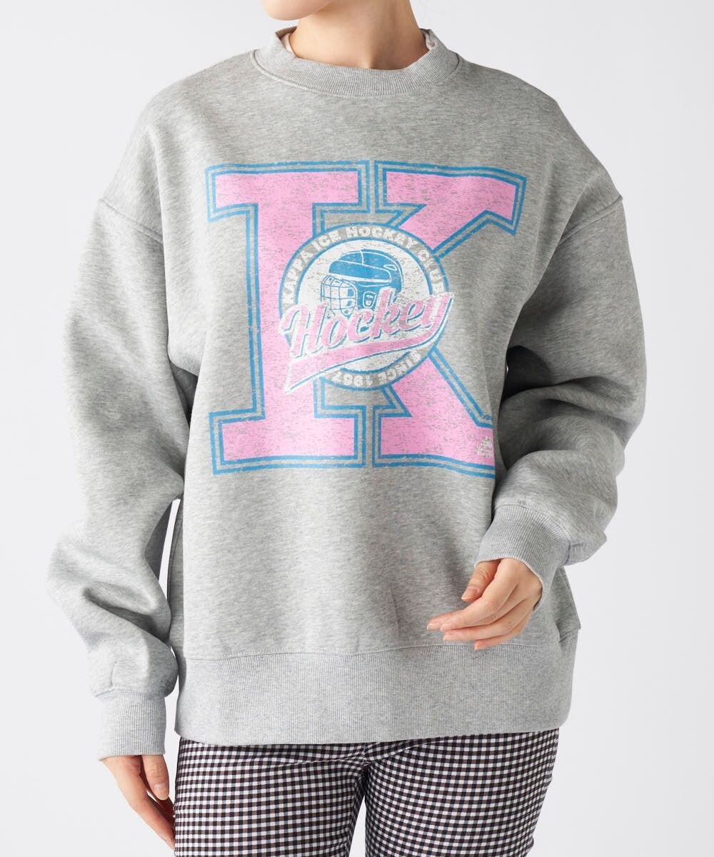 OP／FILA 【Kappa】アイスホッケーデザイン ユニセックススウェット 