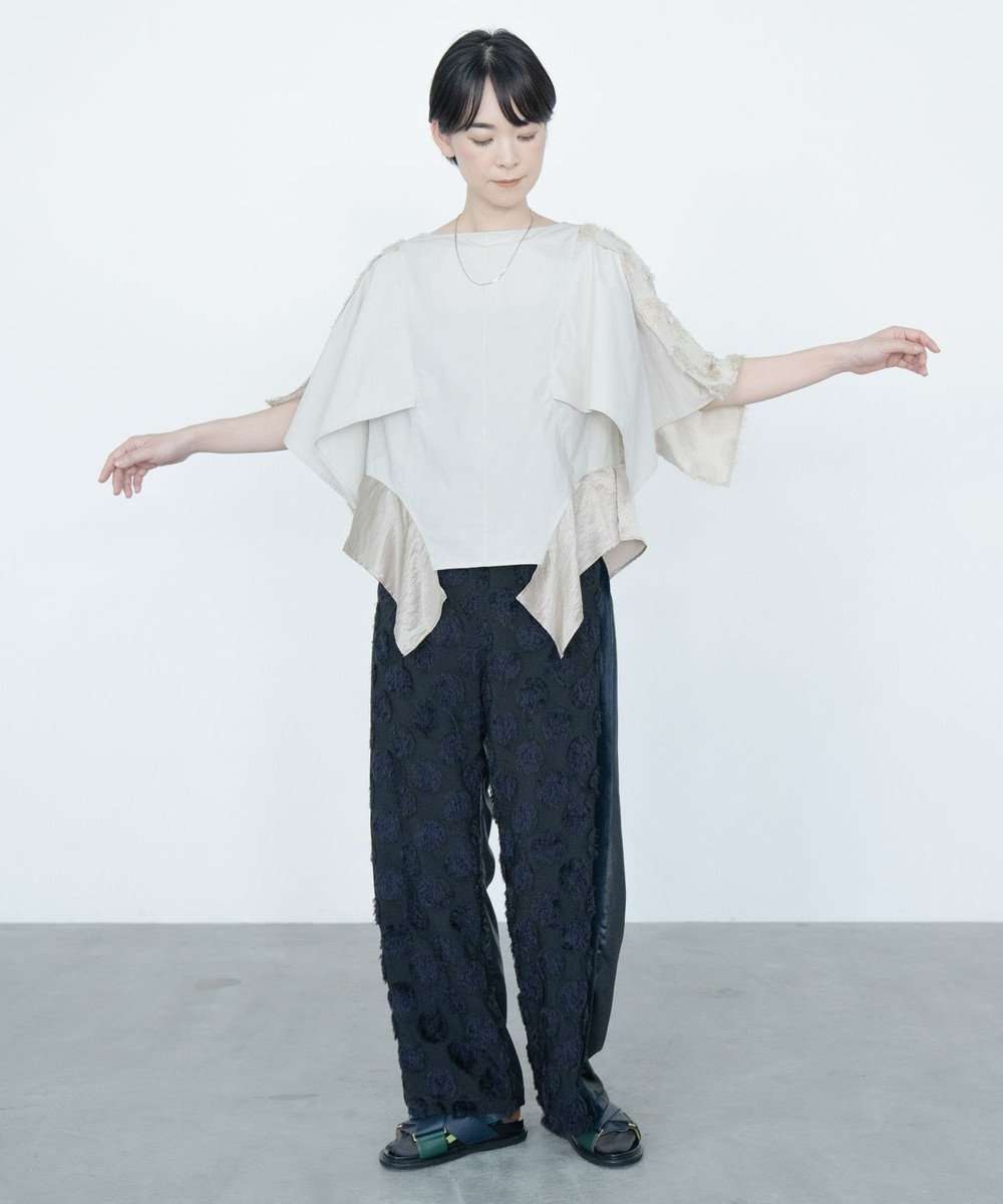 COQ SEA DOT ジャガードサイドラインパンツ 