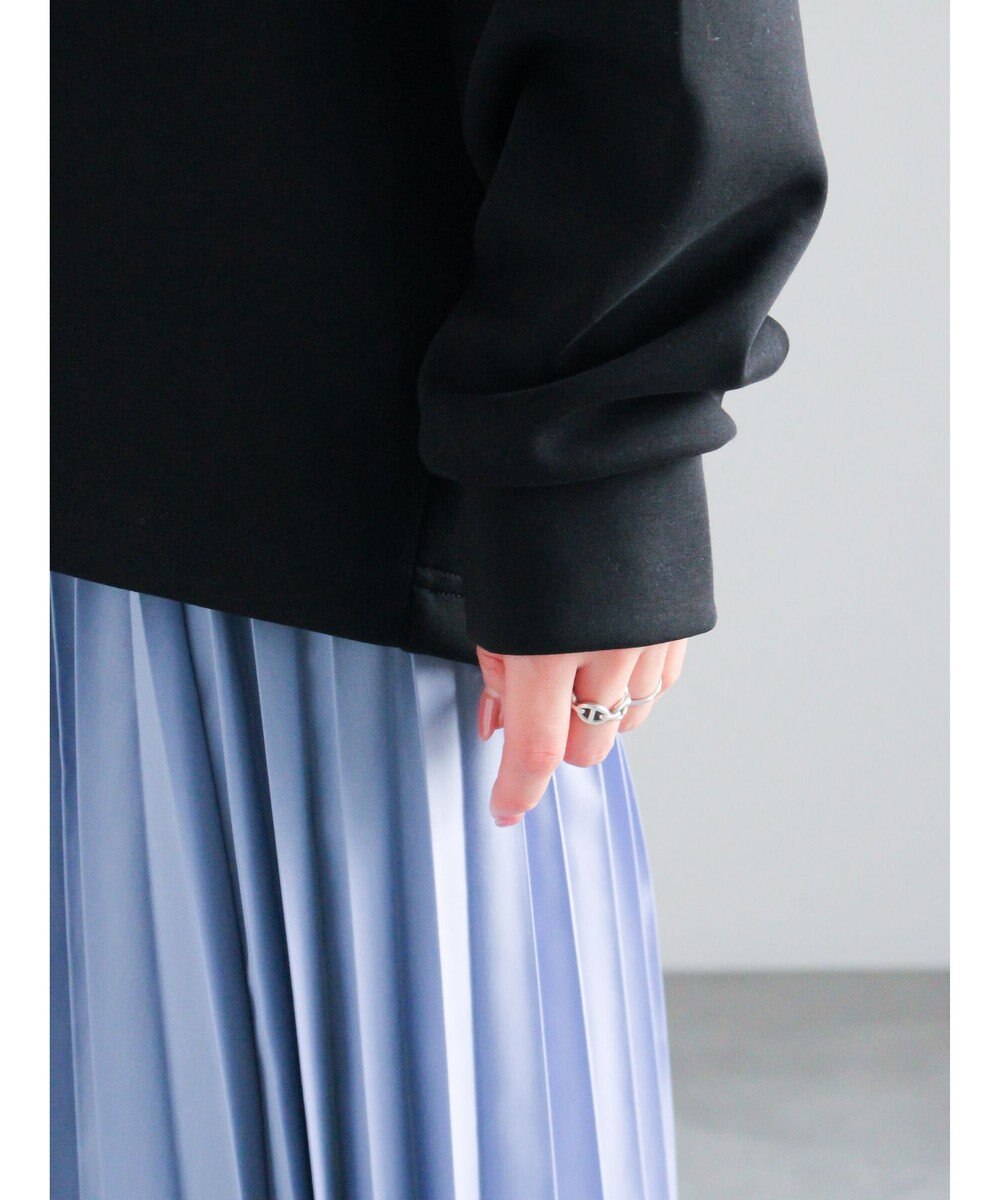 Te chichi バックジップダンボールプルオーバー 