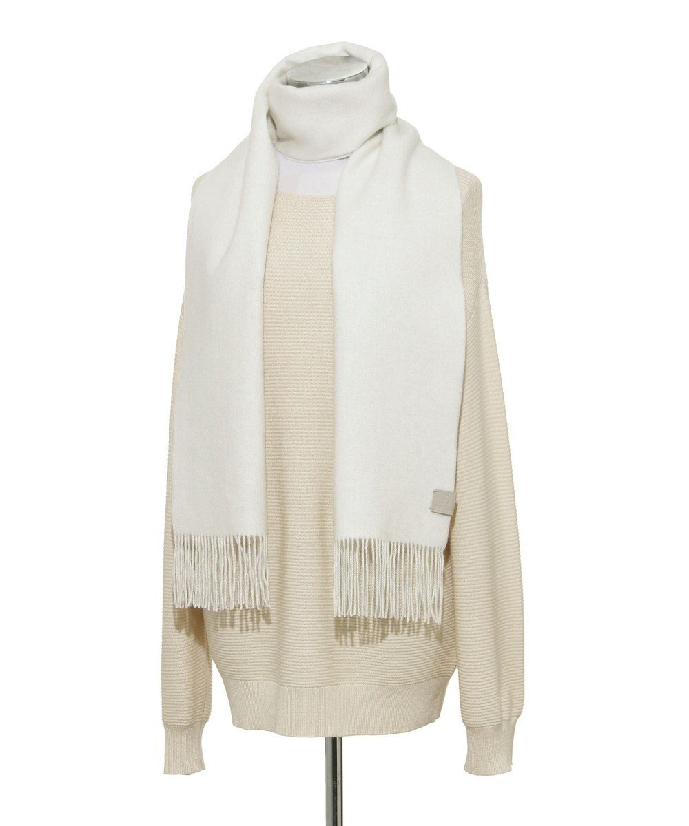 MOONBAT FURLA(フルラ）カシミヤ100％ リバーシブルマフラー 