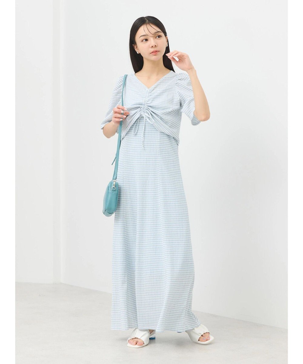 earth music&ecology ＳＥＴ２点ドロストプルオーバー＋キャミワンピース 