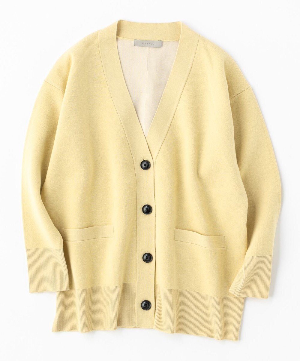UNFILO スポンジニット カーディガン 