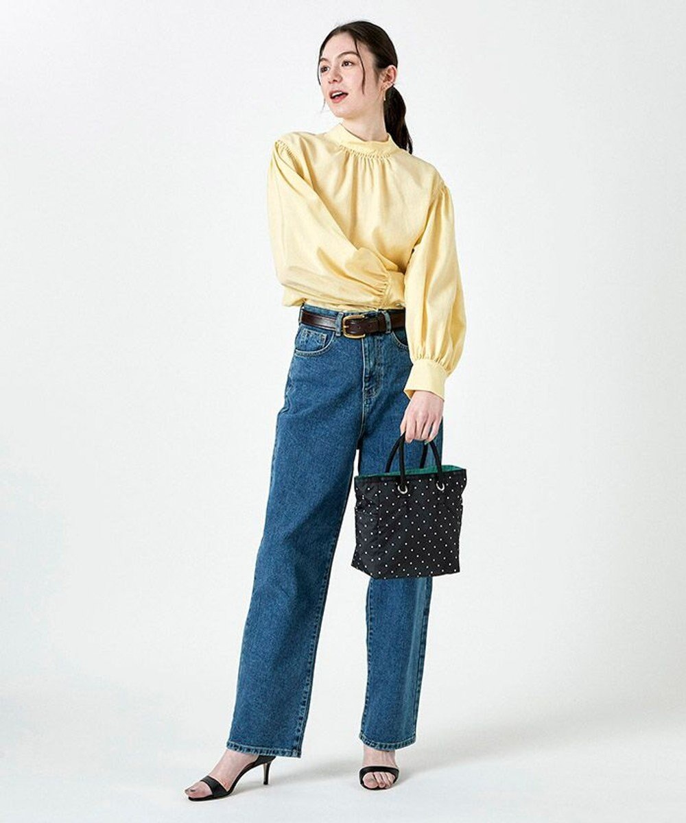 LeSportsac MEDIUM 2 WAY TOTE/プティドット/セージグリーン 