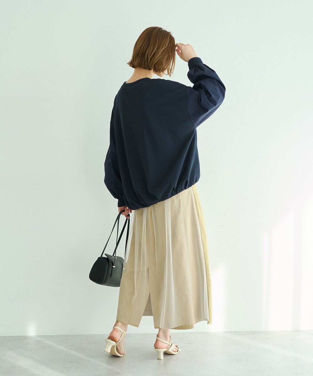 YECCA VECCA アシメバルーンプルオーバー 