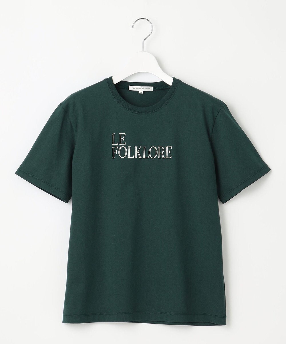 23区 L FOLKLORE ロゴTシャツ 