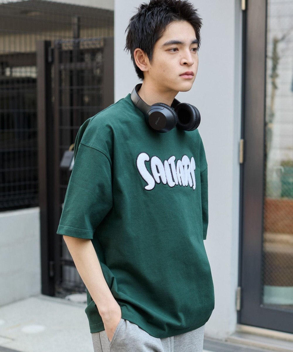 WEGO 【ユニセックス着用アイテム/MLサイズ展開】サガラワッペンロゴBIG　T（SS） 