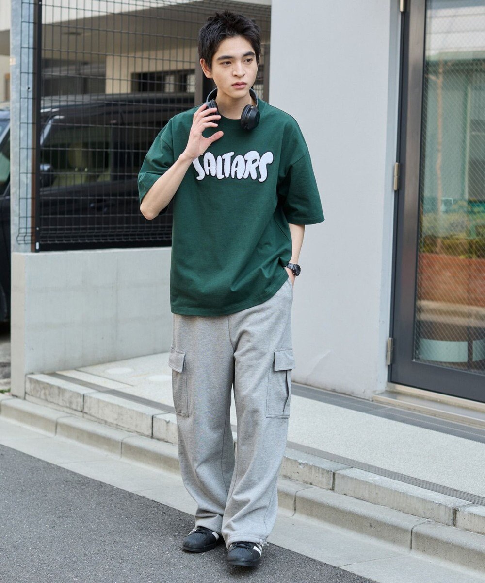WEGO 【ユニセックス着用アイテム/MLサイズ展開】サガラワッペンロゴBIG　T（SS） 