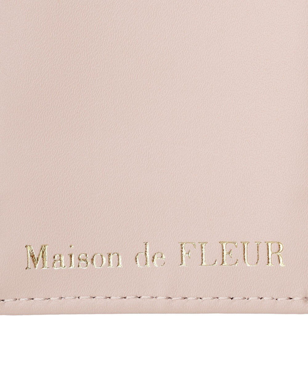 Maison de FLEUR Ｆチャームリボンウォレット 