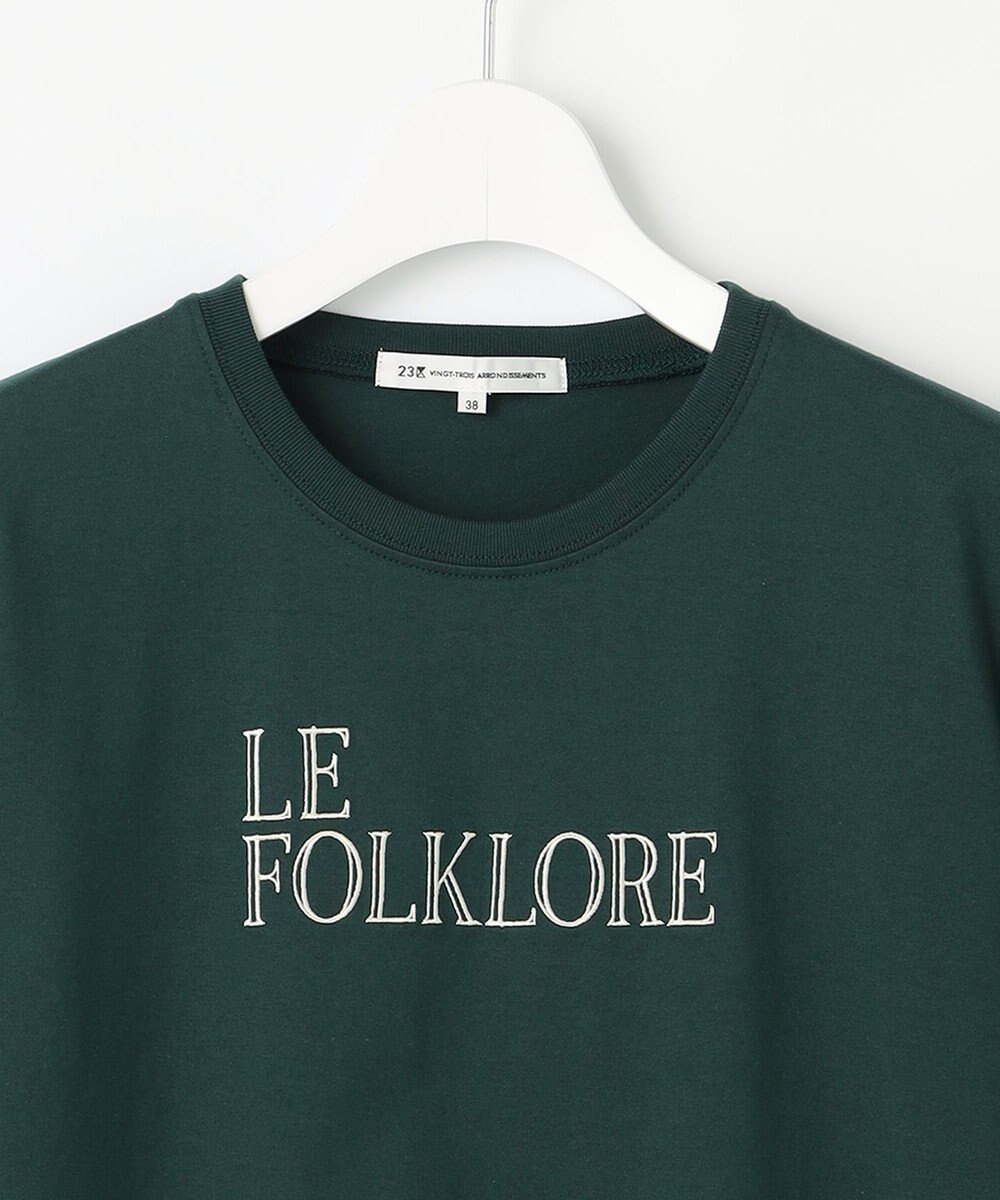 23区 L FOLKLORE ロゴTシャツ 