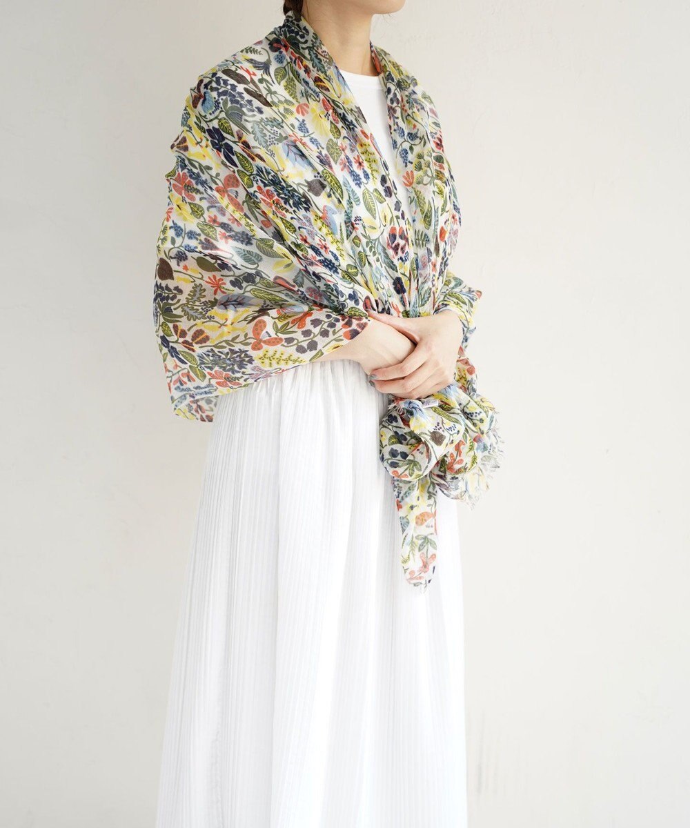 muto スティグリンドベリ ハーバリウム シルクカシミヤストール 