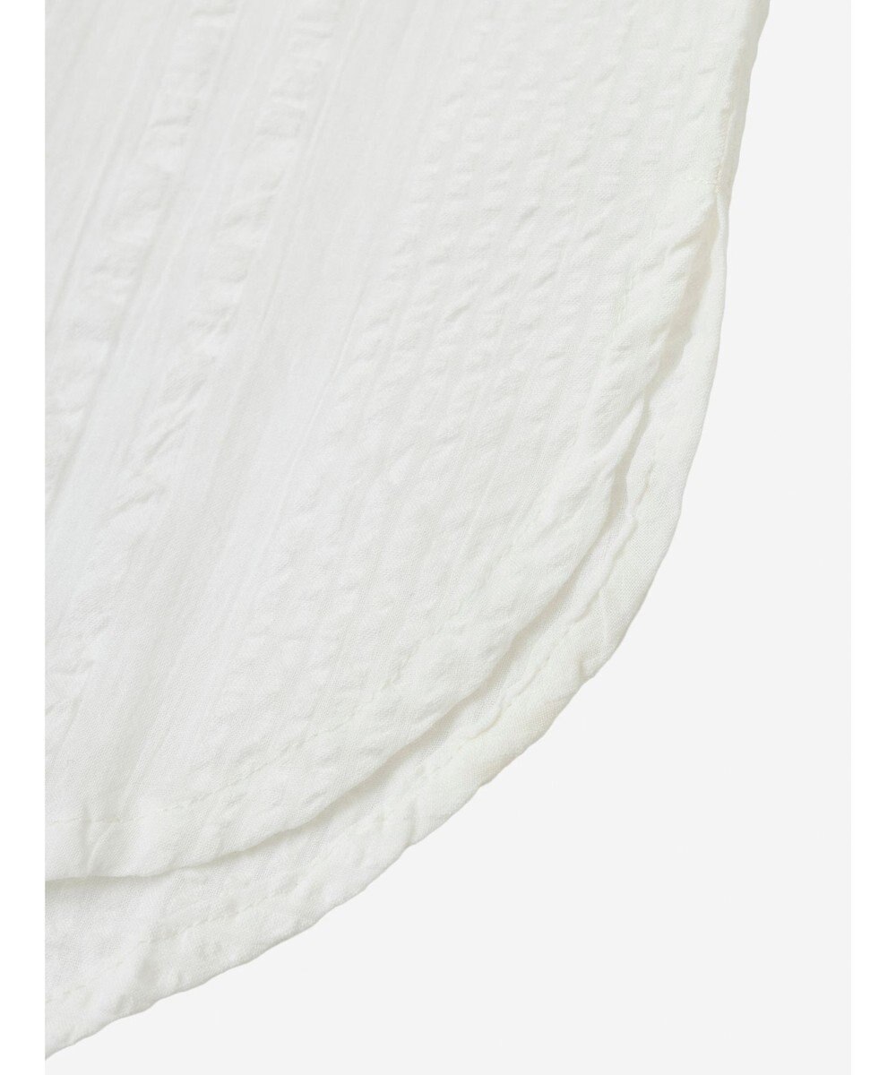 Green Parks インド綿 シアサッカーシャツ 