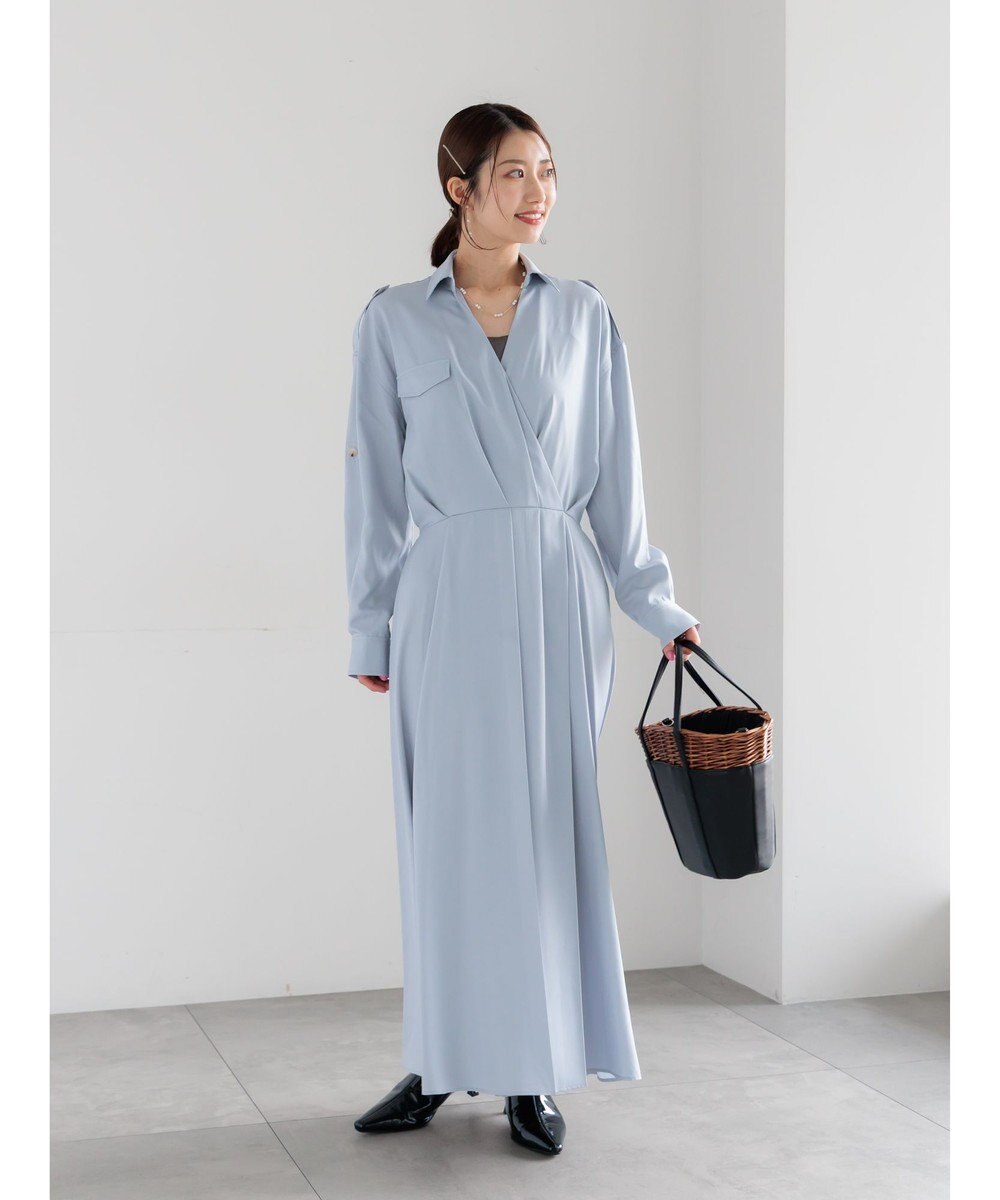 Te chichi トレンチカシュクールワンピース《2026 spring catalog item》 