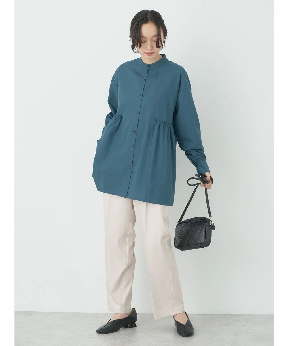 earth music&ecology サイドティアードチュニック 