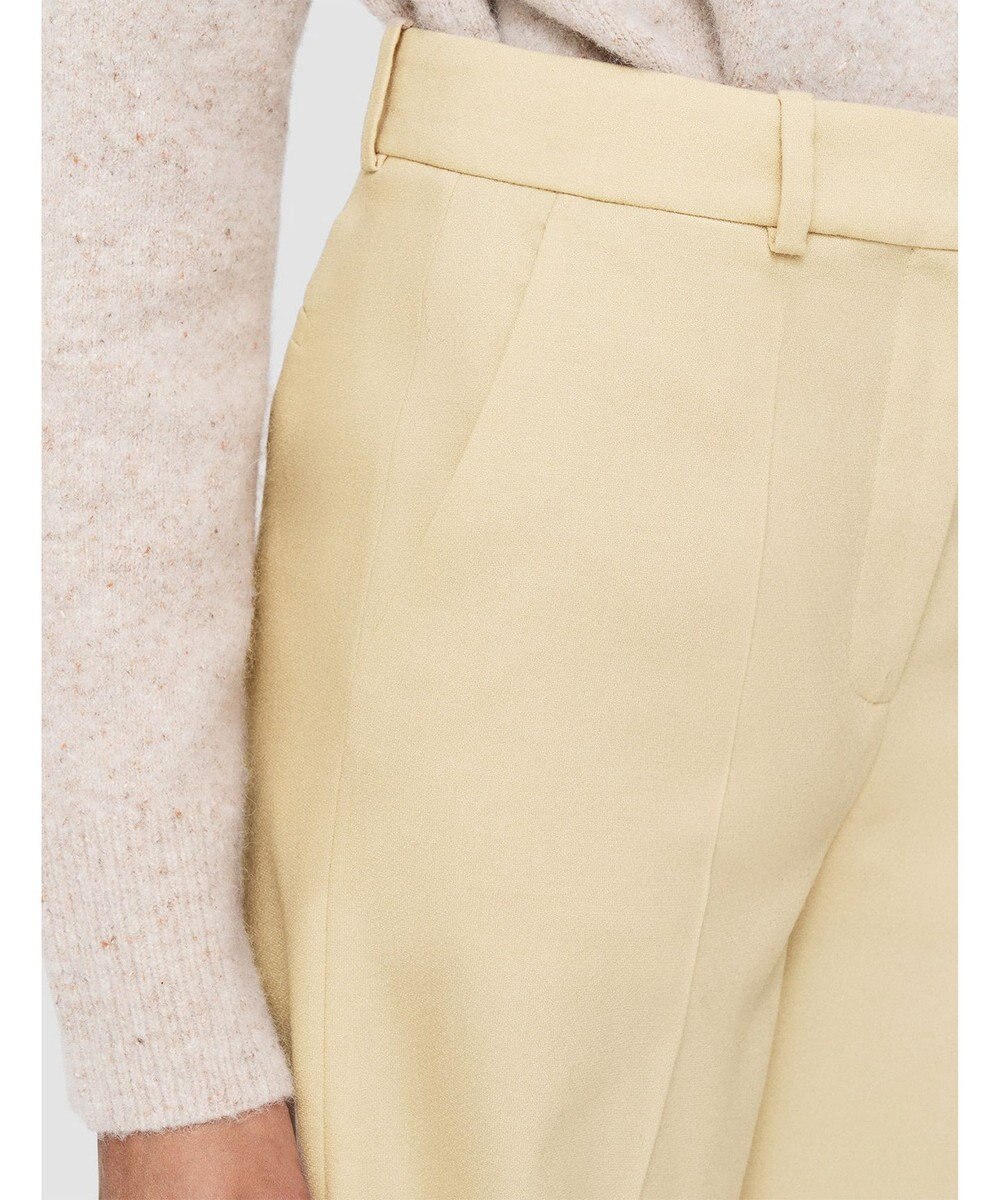 JOSEPH ライトフランネル　ワイドトラウザーズ 