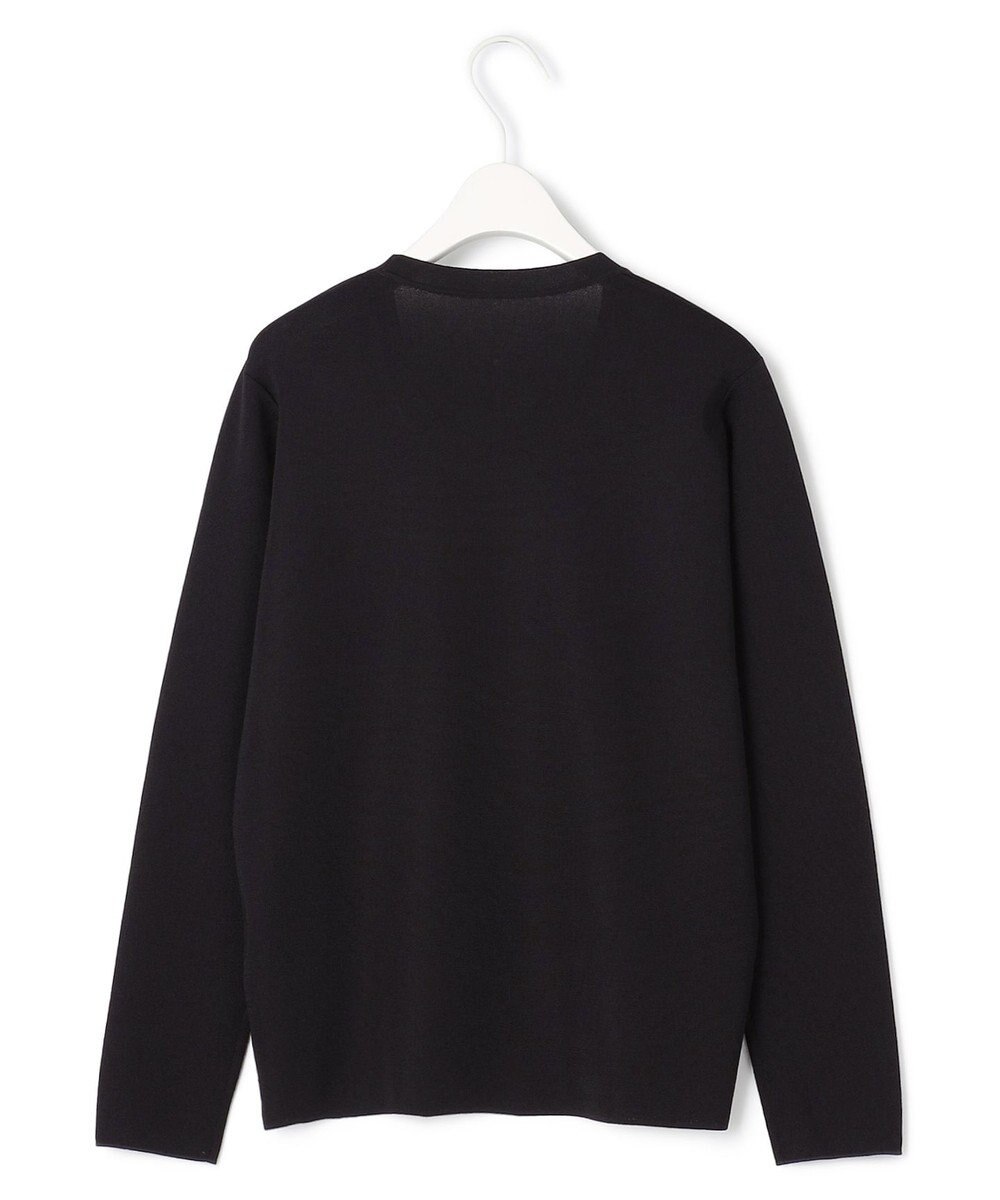 ICB 【洗える】 シンセティックフルニードル クルーネックプルオーバー 