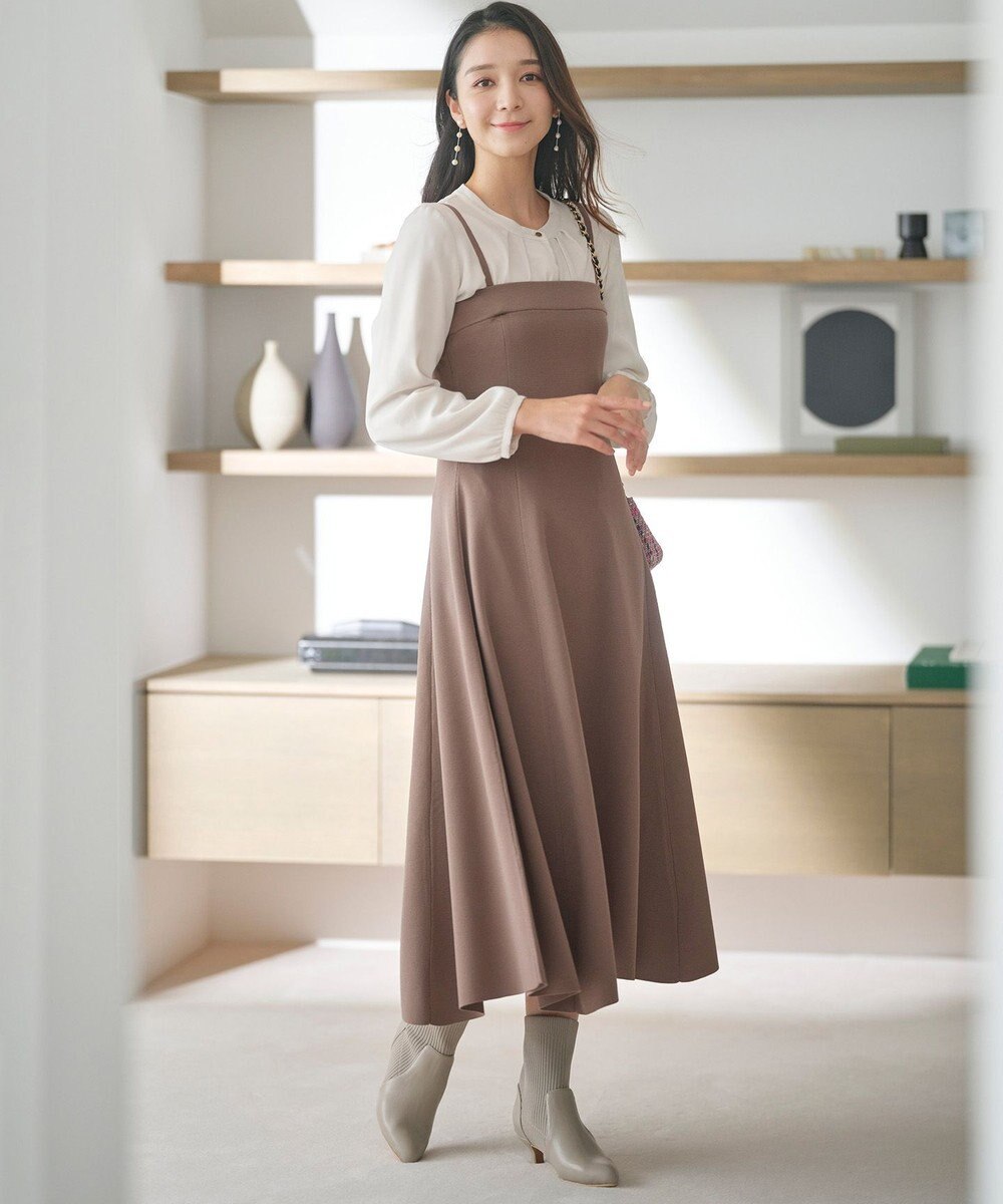 ANY SIS 【2WAY】ビスチェニットキャミ ワンピース 