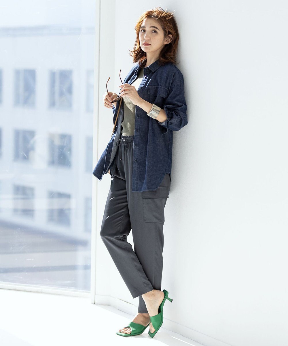 ICB 【WEB限定カラーあり・洗える】Calm カーゴパンツ 